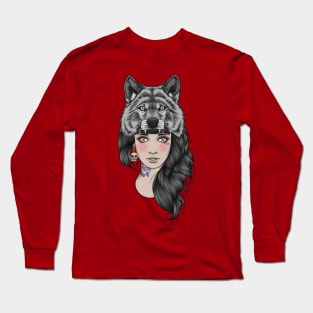 Wolf Girl Long Sleeve T-Shirt